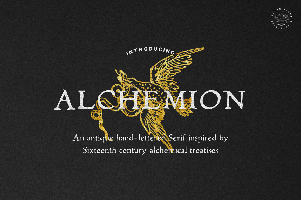 Alchemion - Display Serif Font Alchemion - Display Serif Font