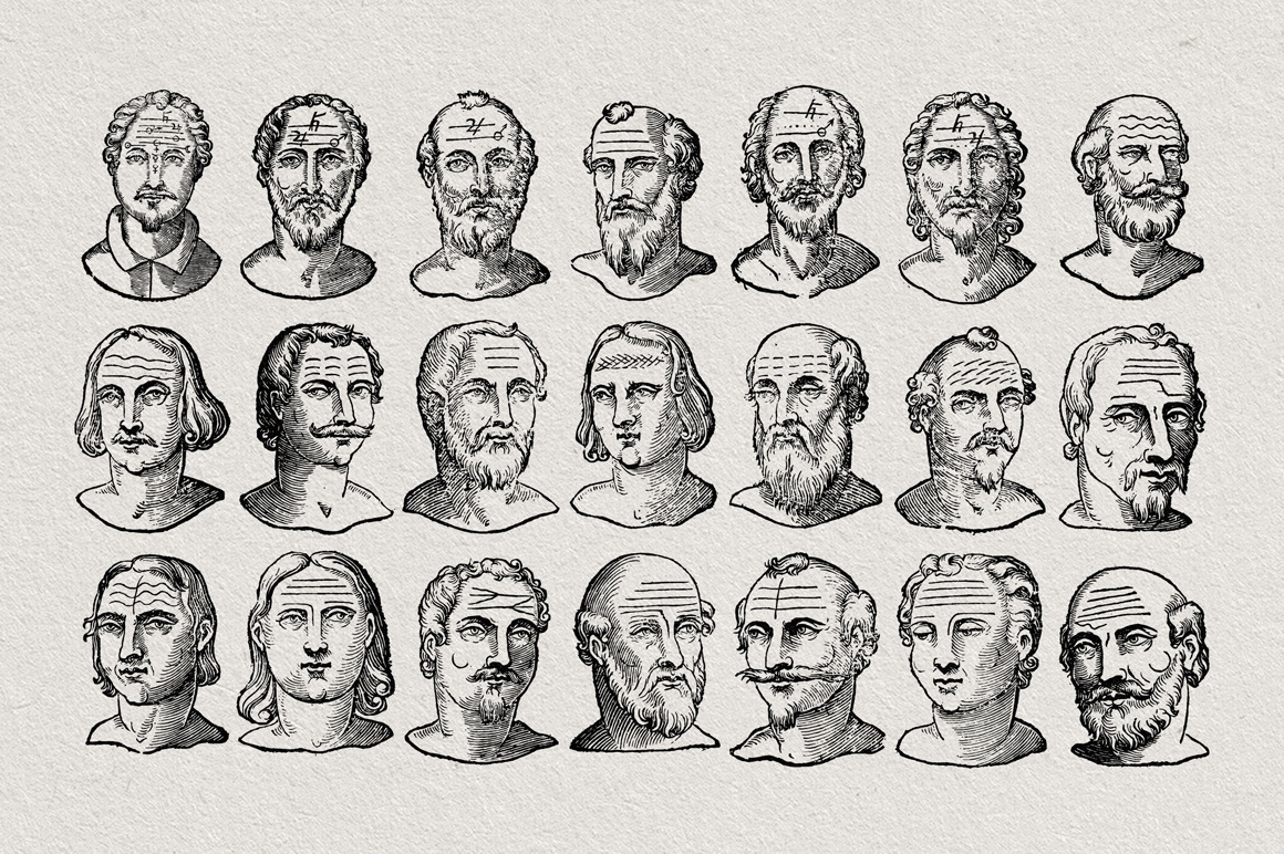 Doppelgangers - Renaissance Avatars Illustrations Doppelgangers - Renaissance Avatars Illustrations