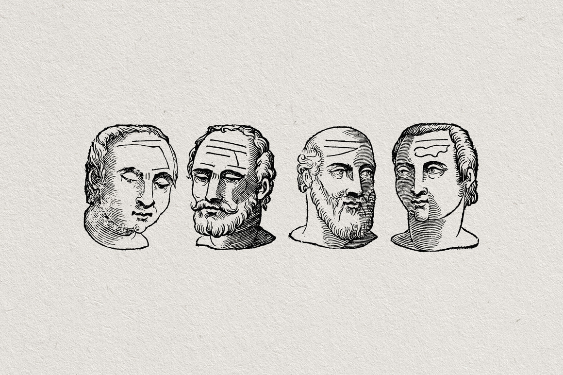 Doppelgangers - Renaissance Avatars Illustrations Doppelgangers - Renaissance Avatars Illustrations