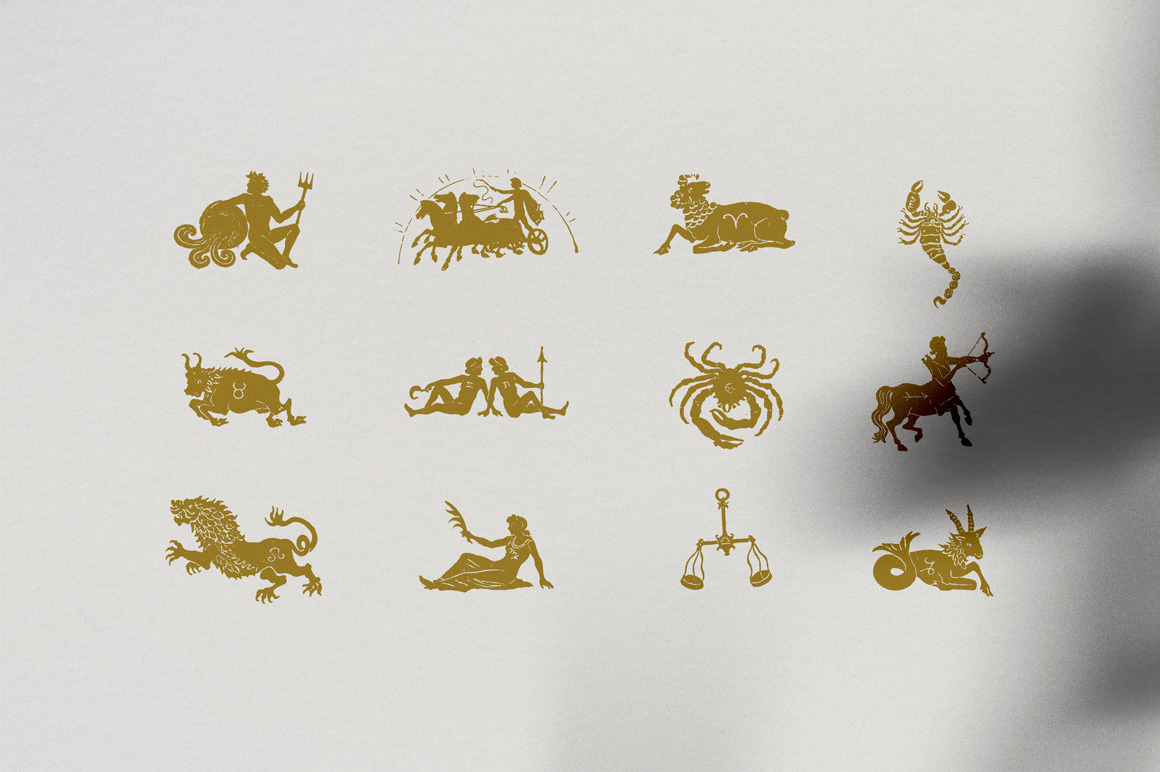 Palmistry, Zodiac & Occult Illustrations Palmistry, Zodiac & Occult Illustrations