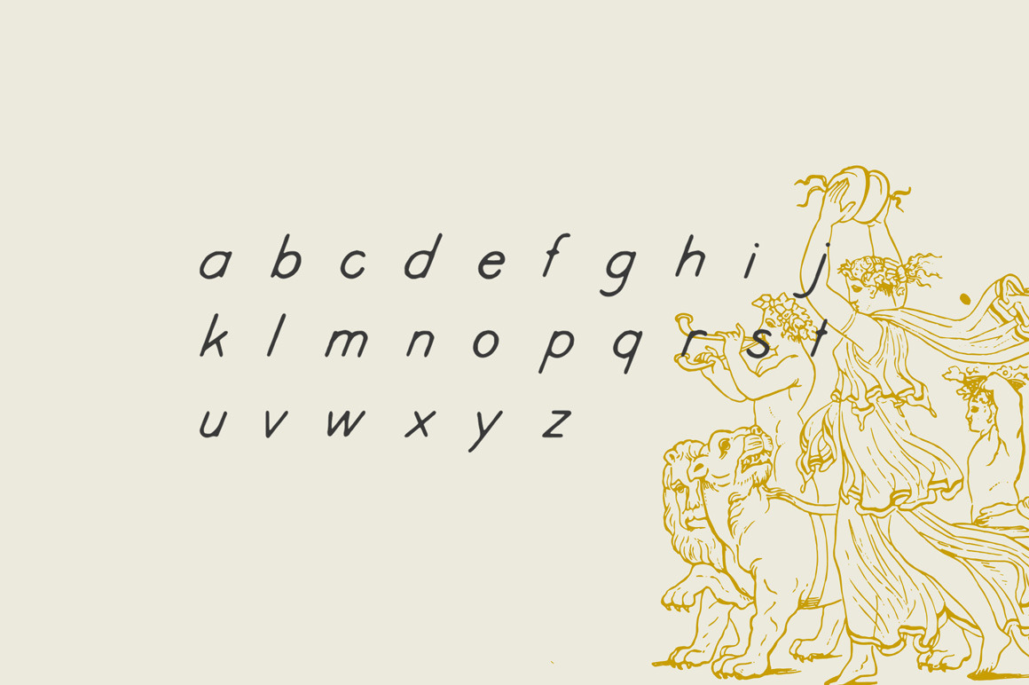 Kyril — A display hand-drawn font