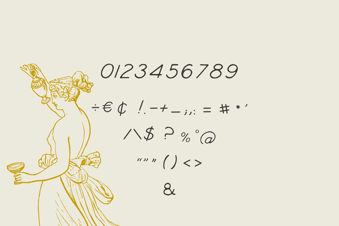 Kyril — A display hand-drawn font Kyril — A display hand-drawn font