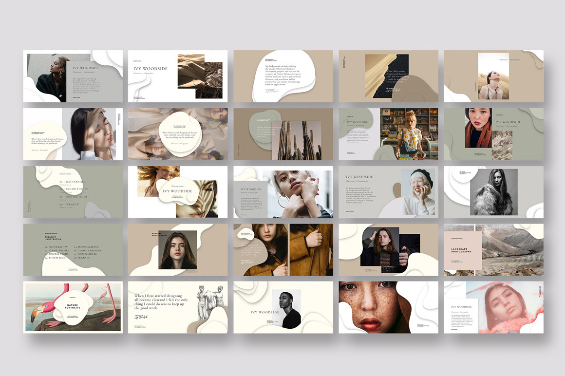 IVY - Minimal Organic Social Kit for Instagram Pinterest Facebook IVY - Minimal Organic Social Kit for Instagram Pinterest Facebook