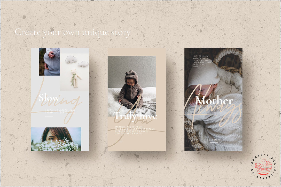 Motherhood — Animated Instagram Stories Motherhood — Animated Instagram Stories