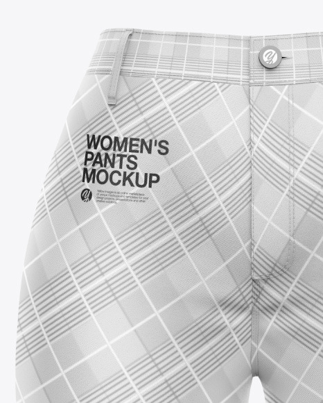 Women's Trousers Mockup