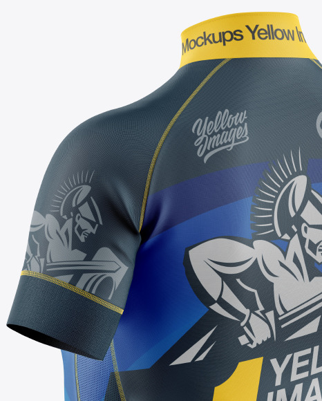 Women&#039;s Cycling Jersey Mockup