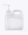 Matte Jerry Can W/ Pump Mockup