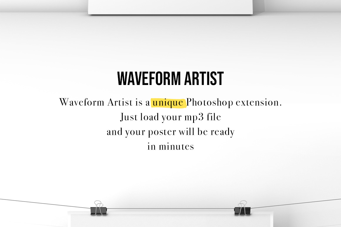 Waveform Artist - Song Poster Maker Waveform Artist - Song Poster Maker