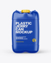 Plastic Jerry Can Mockup