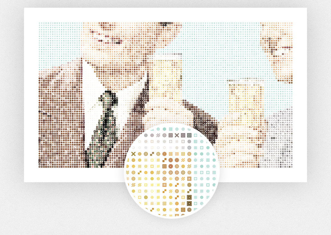 Vector Mosaic for Illustrator