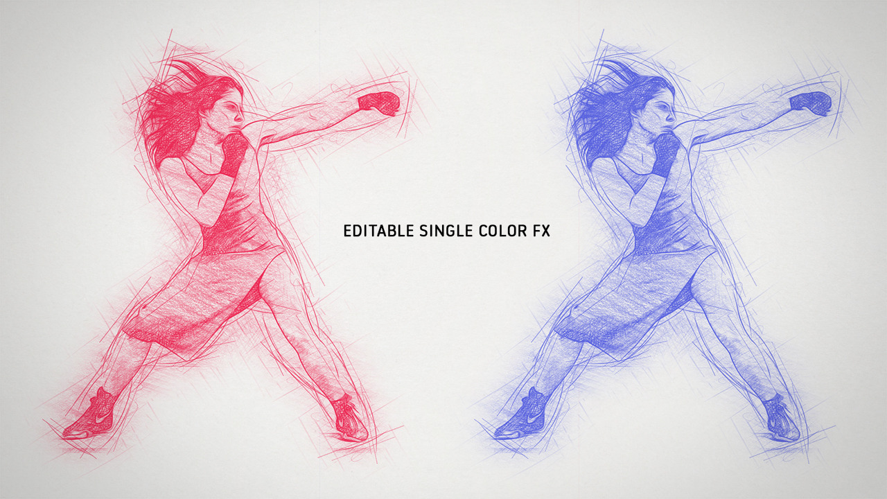 Dynamic Sketch Photoshop Action Dynamic Sketch Photoshop Action