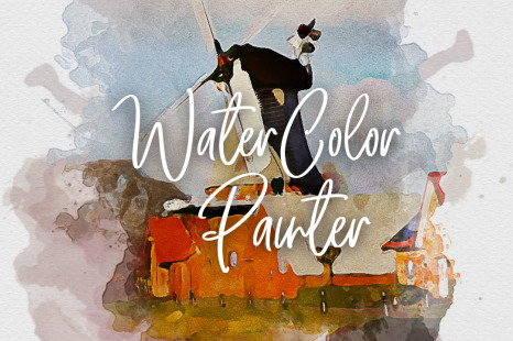 Watercolor Painter - Photoshop Extension - Artists