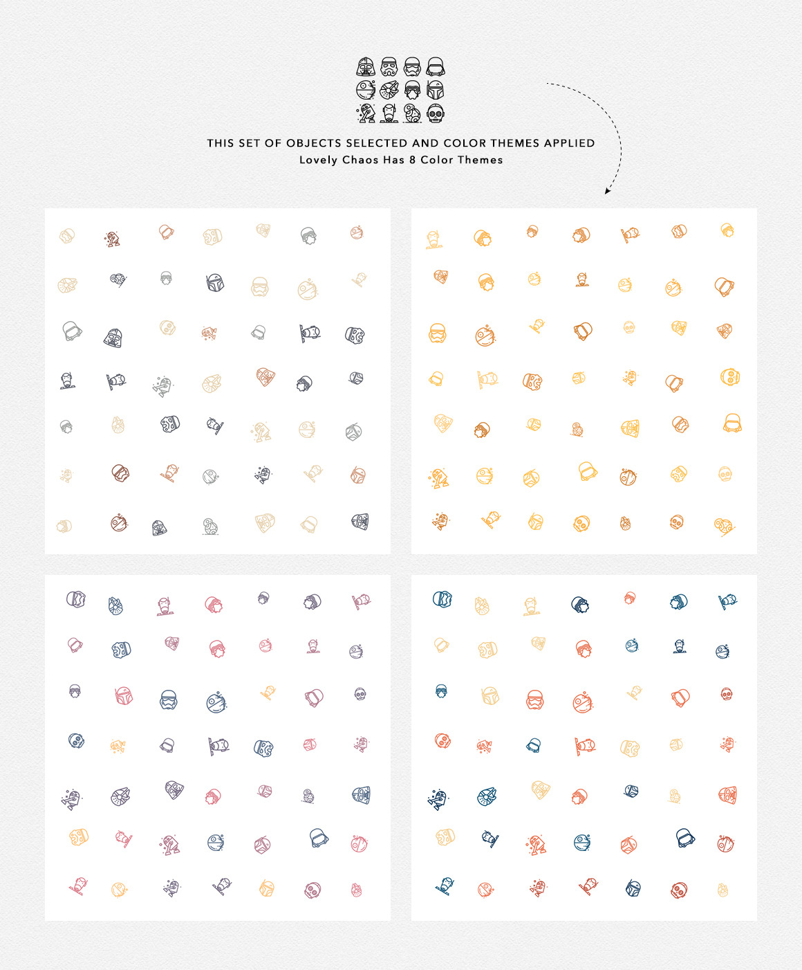 Lovely Chaos for Illustrator Lovely Chaos for Illustrator