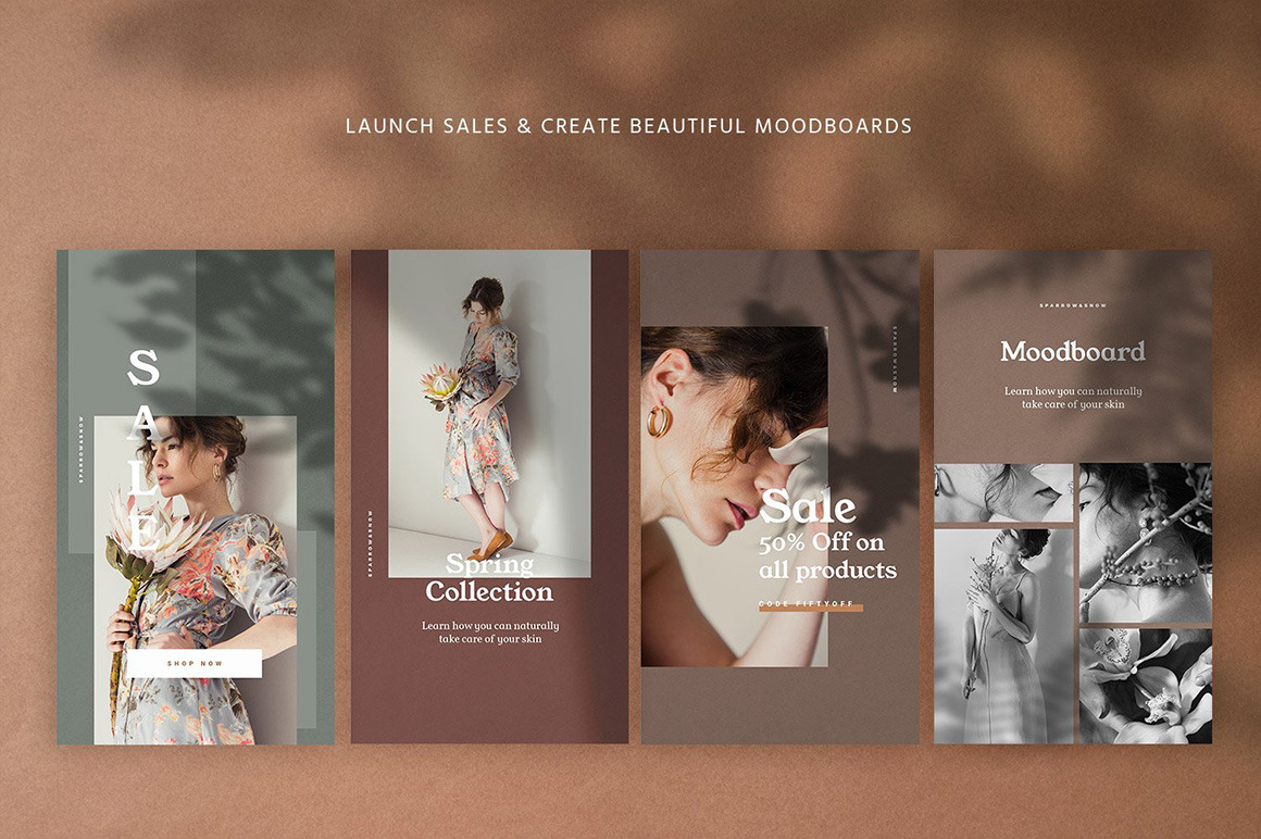 Natural Shadows Stories – Social Kit Natural Shadows Stories – Social Kit