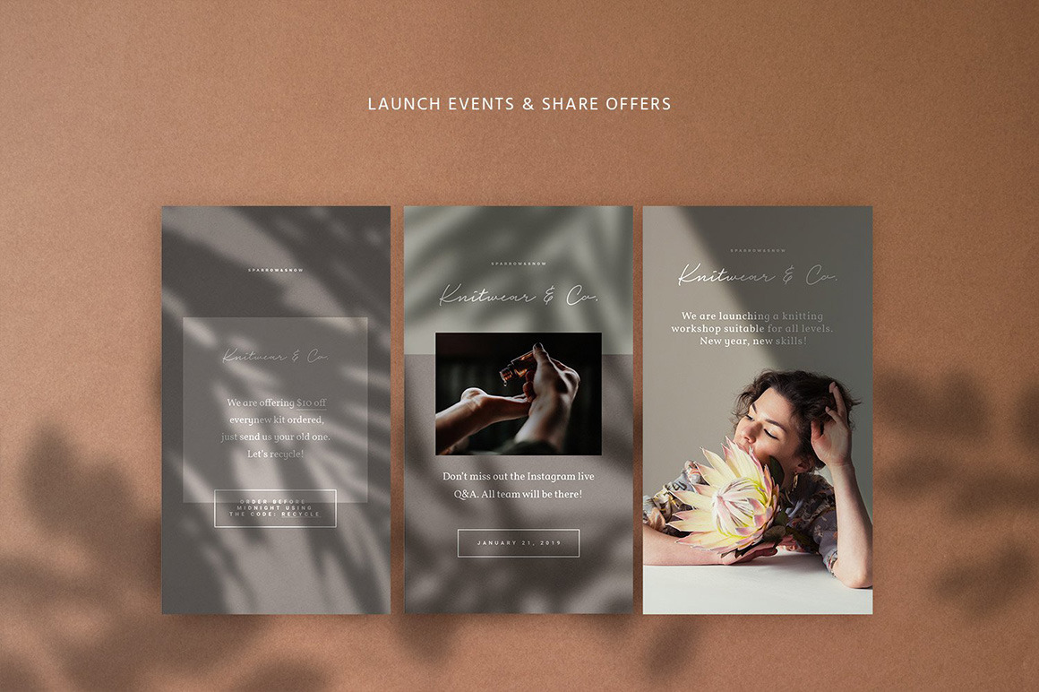 Natural Shadows Stories – Social Kit Natural Shadows Stories – Social Kit
