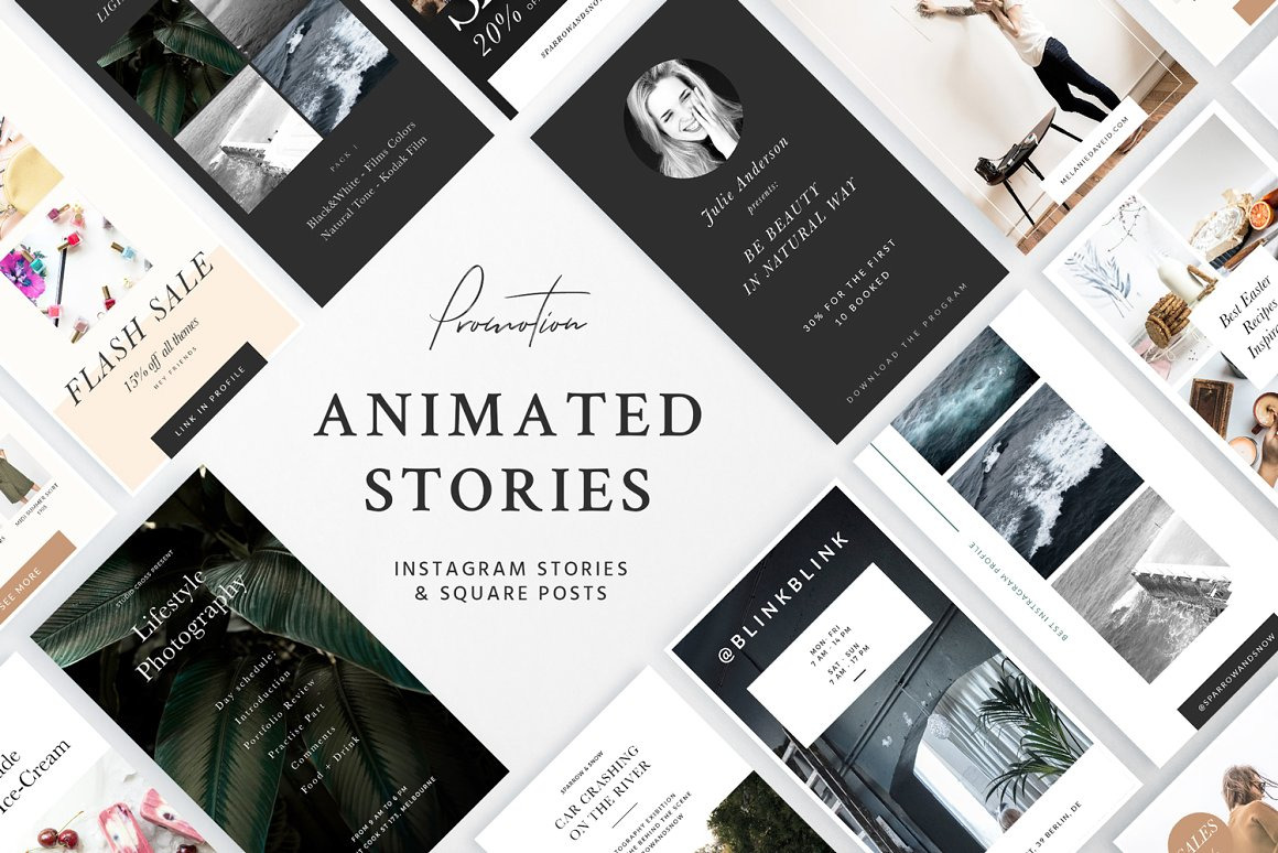 ANIMATED Stories Templates