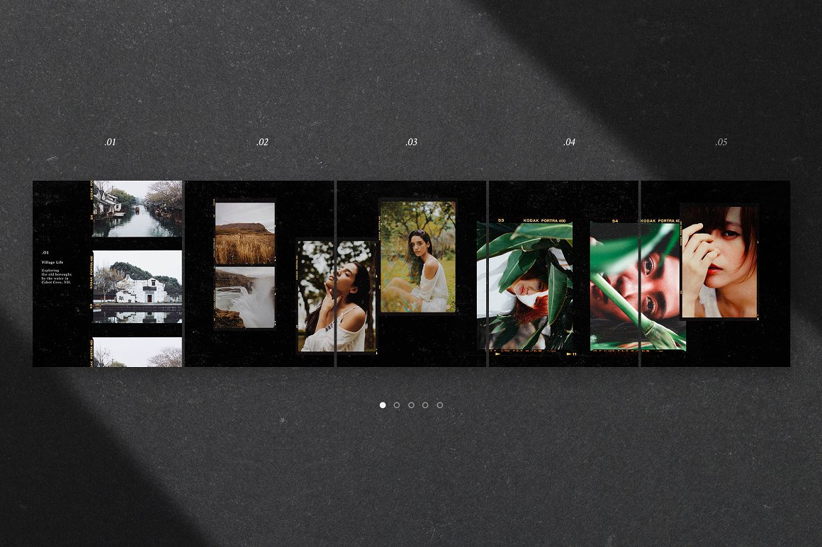Analog - Carousel Post Templates Analog - Carousel Post Templates