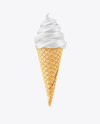 Ice Cream Cone Mockup