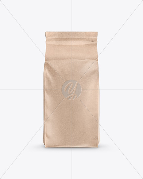 Kraft Coffee Bag Mockup