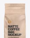 Kraft Coffee Bag Mockup