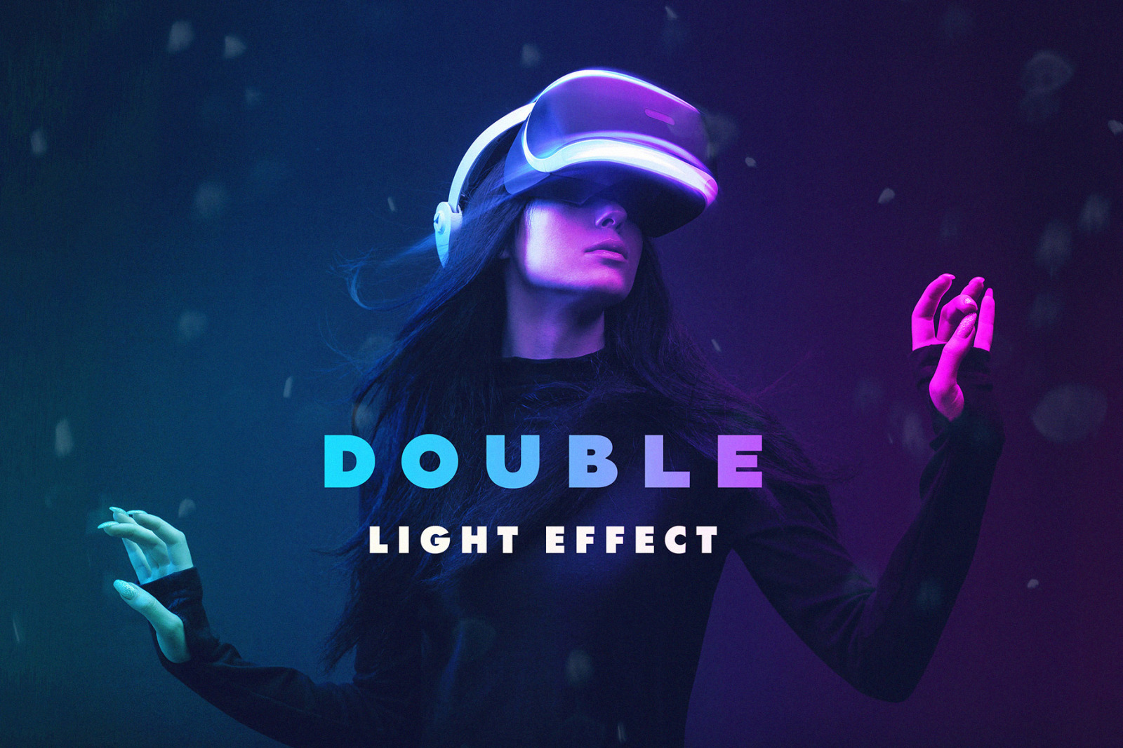 Double Light Photoshop Effect Double Light Photoshop Effect