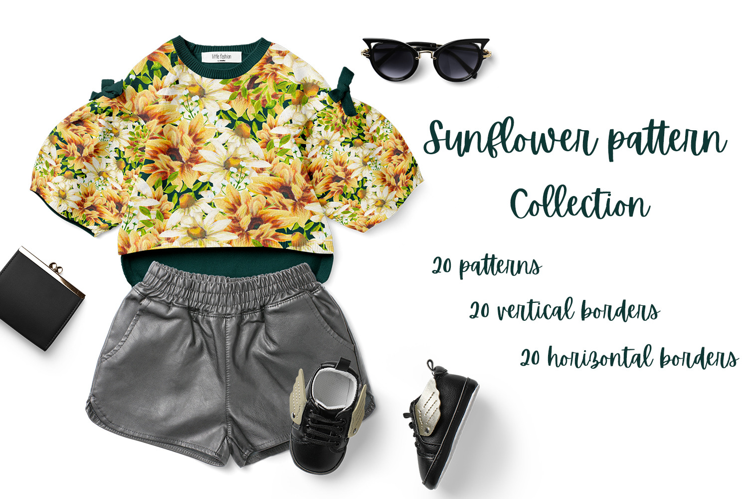 Sunflower Pattern Collection Sunflower Pattern Collection