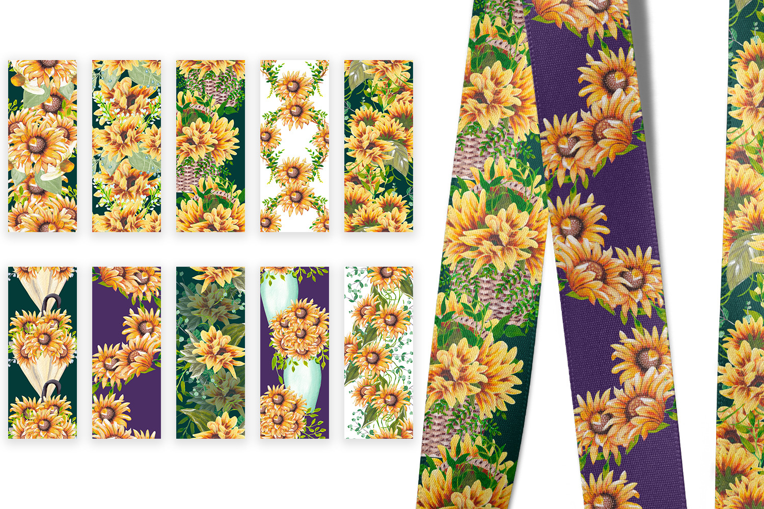 Sunflower Pattern Collection Sunflower Pattern Collection