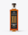 Square Whiskey Bottle Mockup