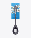 Plastic Kitchen Slotted Spoon Mockup