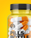 Clear Pills Bottle Mockup