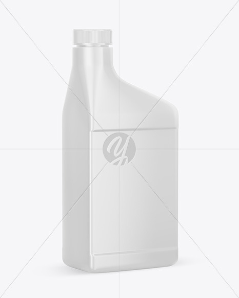 Motor Oil Bottle Mockup