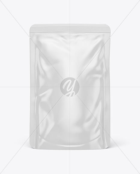 Glossy Stand-up Pouch Mockup