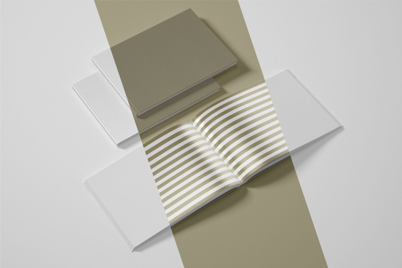 Horizontal Catalogue and Magazine Mockup Set Horizontal Catalogue and Magazine Mockup Set