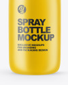 Matte Spray Bottle Mockup