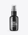 Glossy Spray Bottle Mockup