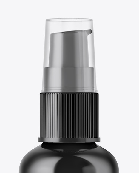 Glossy Spray Bottle Mockup