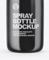 Glossy Spray Bottle Mockup