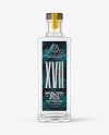 Square Vodka Bottle Mockup