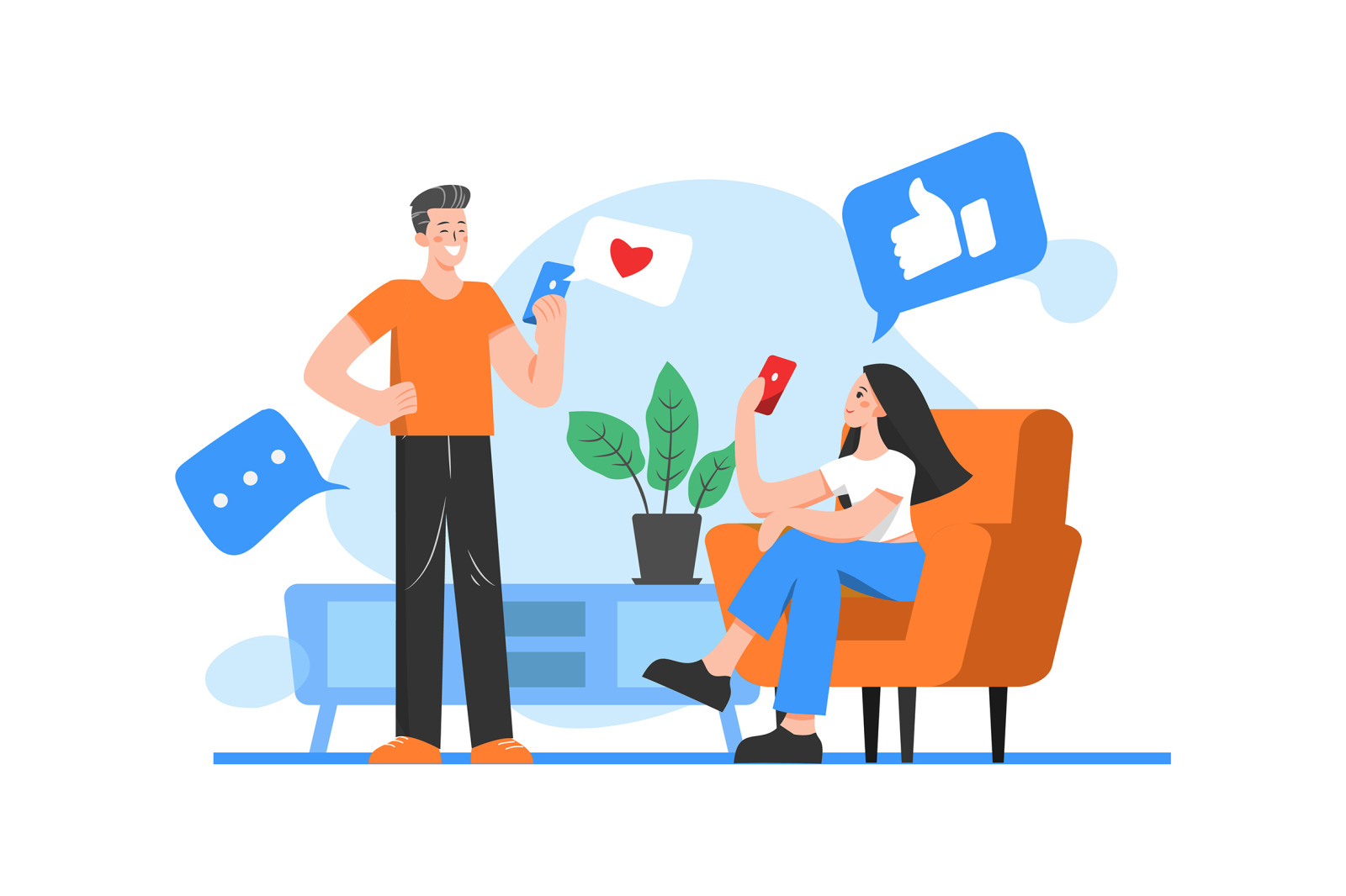 M79_Social Network Illustrations M79_Social Network Illustrations