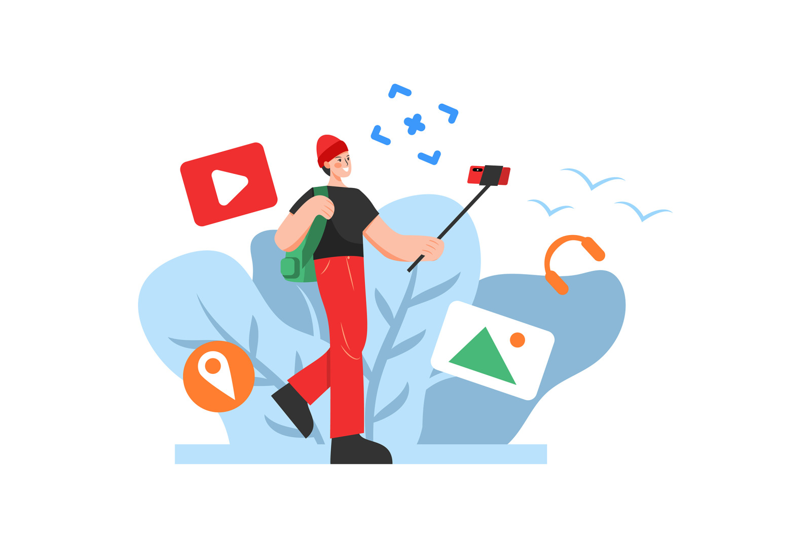 M79_Social Network Illustrations M79_Social Network Illustrations