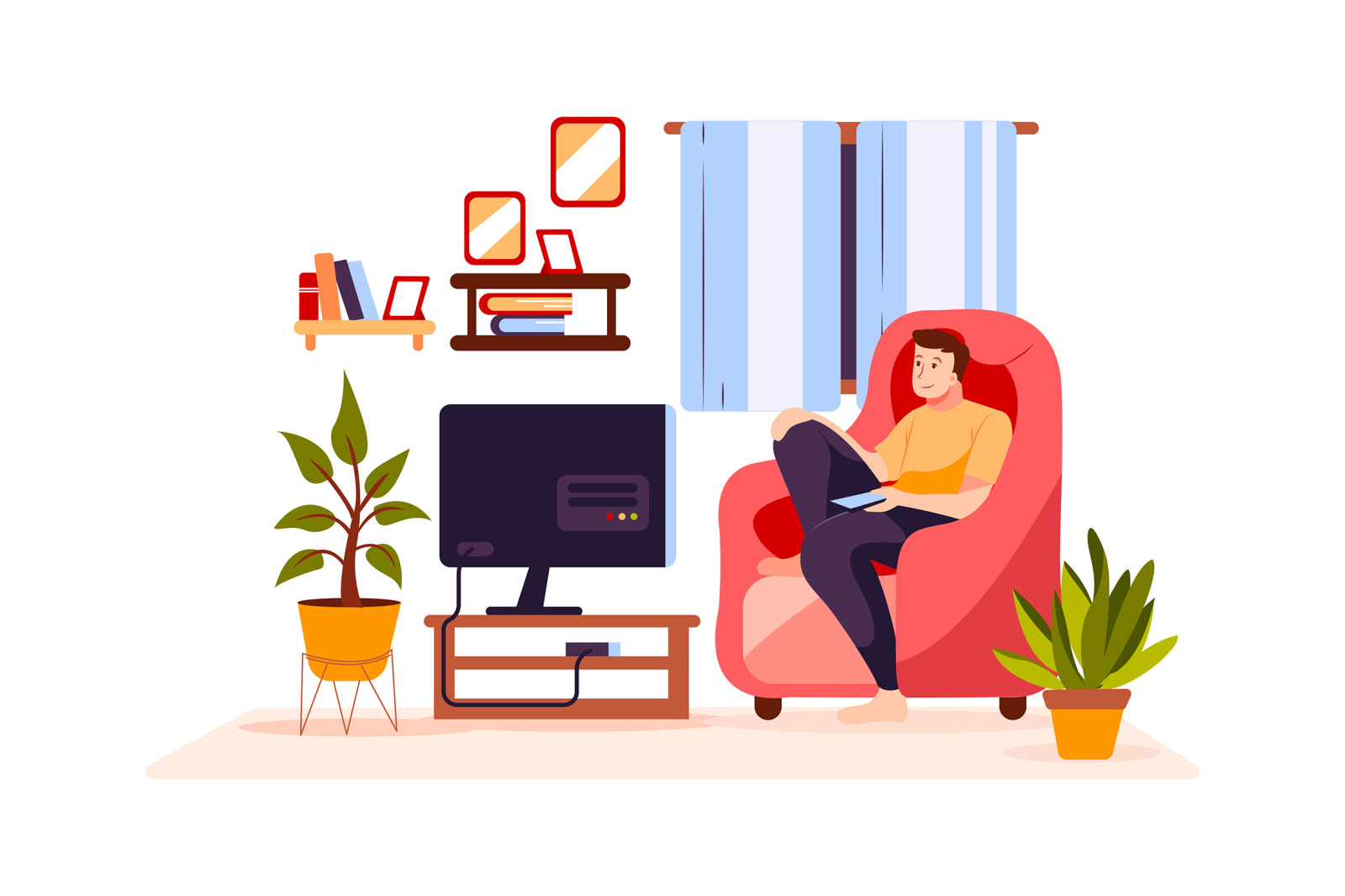 M95_Stay at Home Illustrations