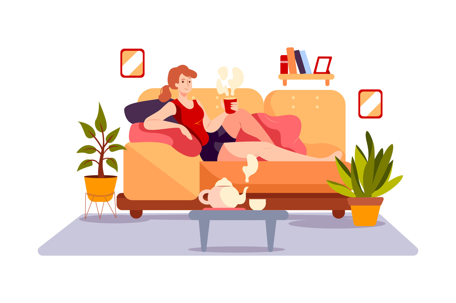 M95_Stay at Home Illustrations M95_Stay at Home Illustrations