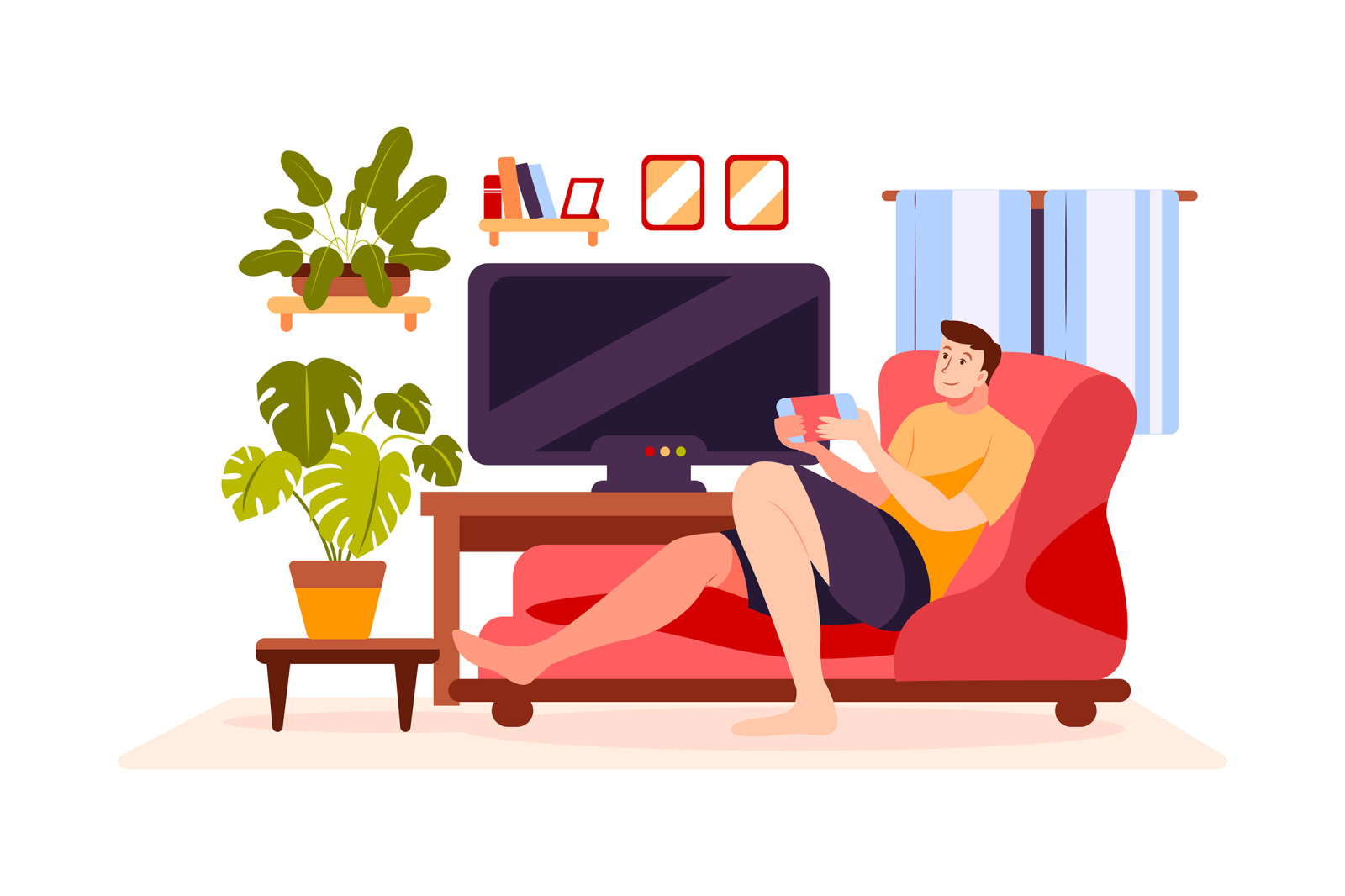 M95_Stay at Home Illustrations M95_Stay at Home Illustrations