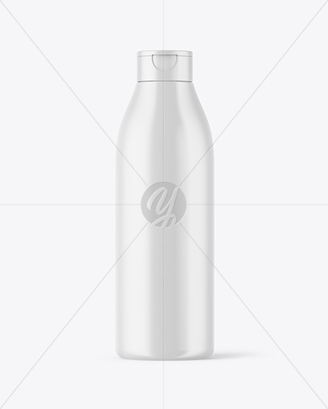 Matte Plastic Bottle Mockup