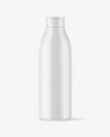 Matte Plastic Bottle Mockup