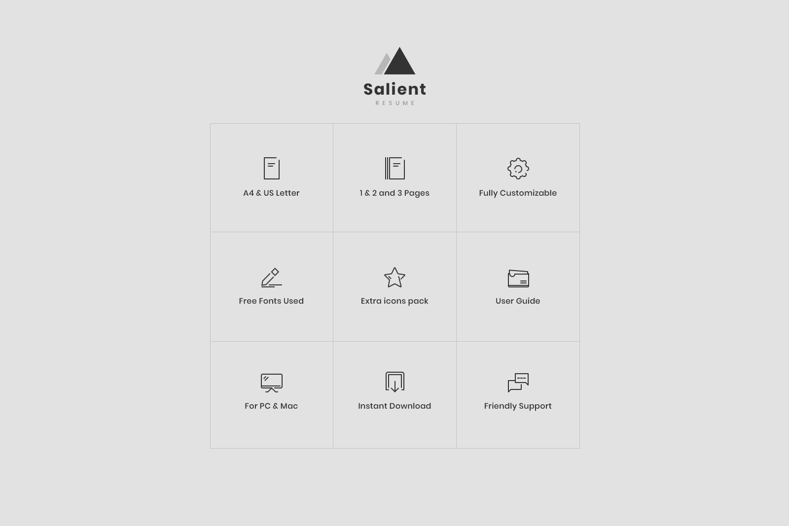 Resume Template and Cover Letter / 4 Pages / CV template Resume Template and Cover Letter / 4 Pages / CV template
