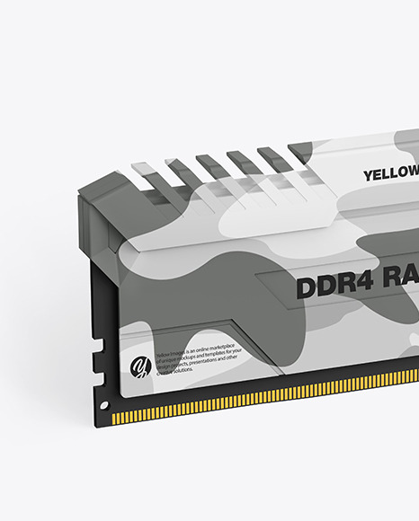 DDR4 Ram Mockup