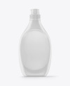 Glossy Plastic Syrup Bottle Mockup