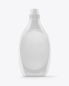 Matte Plastic Syrup Bottle Mockup