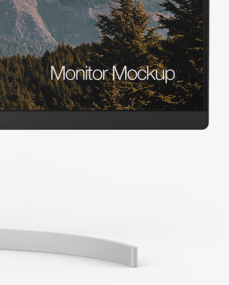 27&#034; Monitor Mockup